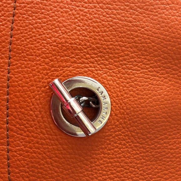 Lamarthe Paris, Handbag Orange EUC - Picture 2 of 6